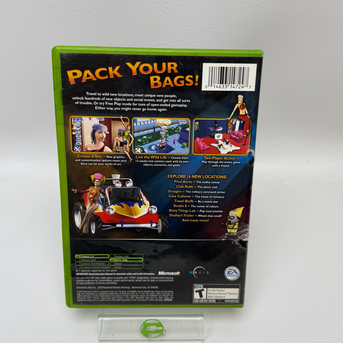 The Sims Bustin Out (Microsoft Xbox, 2003)