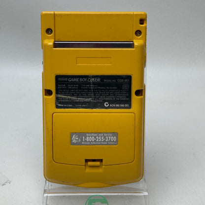 Nintendo Game Boy Color Handheld Game Console CGB-001 Yellow