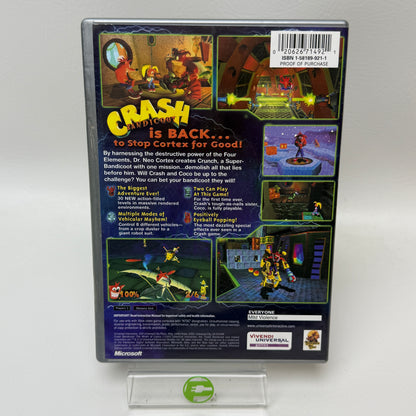Crash Bandicoot The Wrath of Cortex (Microsoft Xbox, 2002)