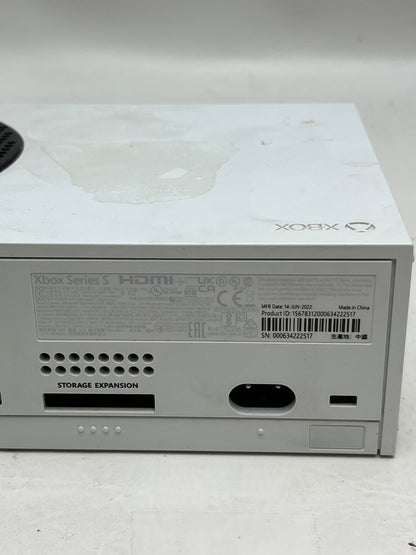 Microsoft Xbox Series S 512GB Console Gaming System Only White 1883