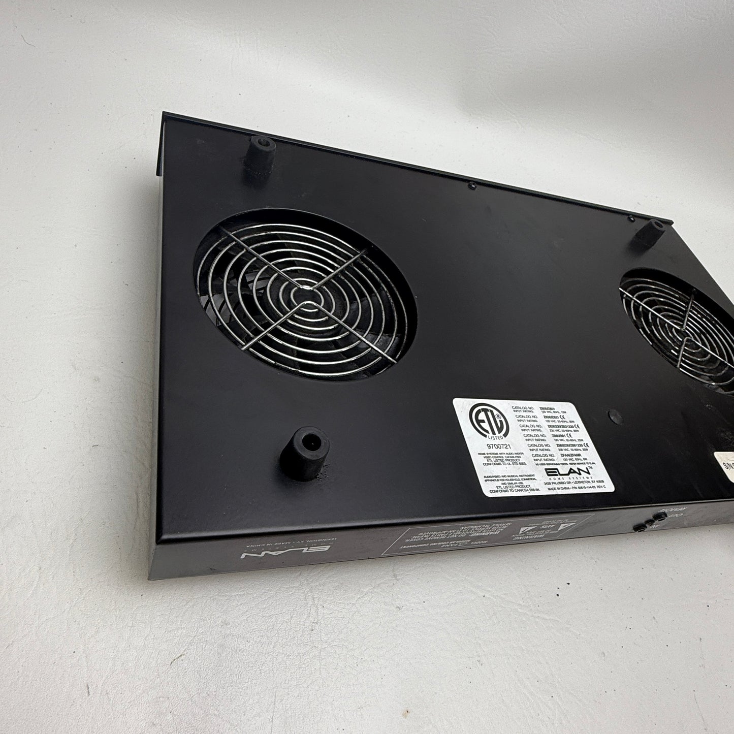 ELAN Z.FAN2 Z-Series Dual-Fan Rack Cooling Module