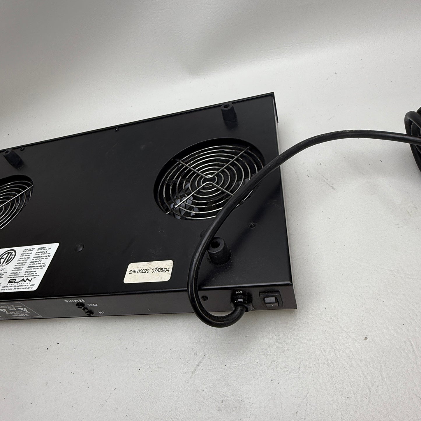ELAN Z.FAN2 Z-Series Dual-Fan Rack Cooling Module
