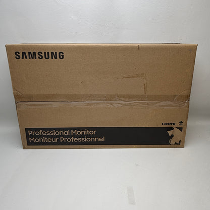 Samsung - T45F 27" Borderless IPS Panel Adjustable Professional FHD Monitor