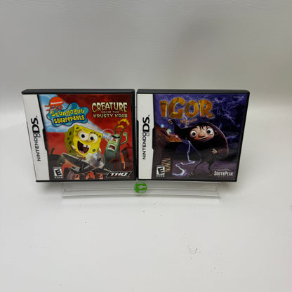 Lot of 2 Games Nintendo DS 