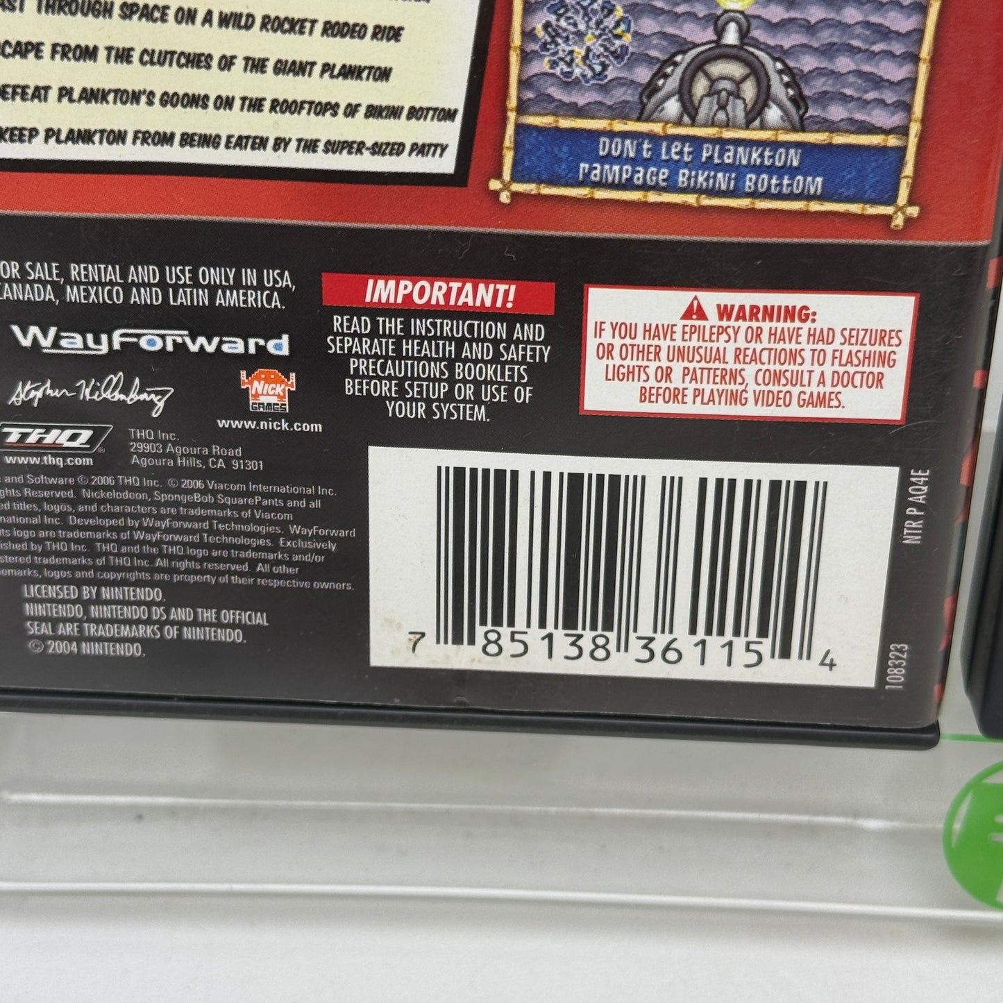 Lot of 2 Games Nintendo DS 