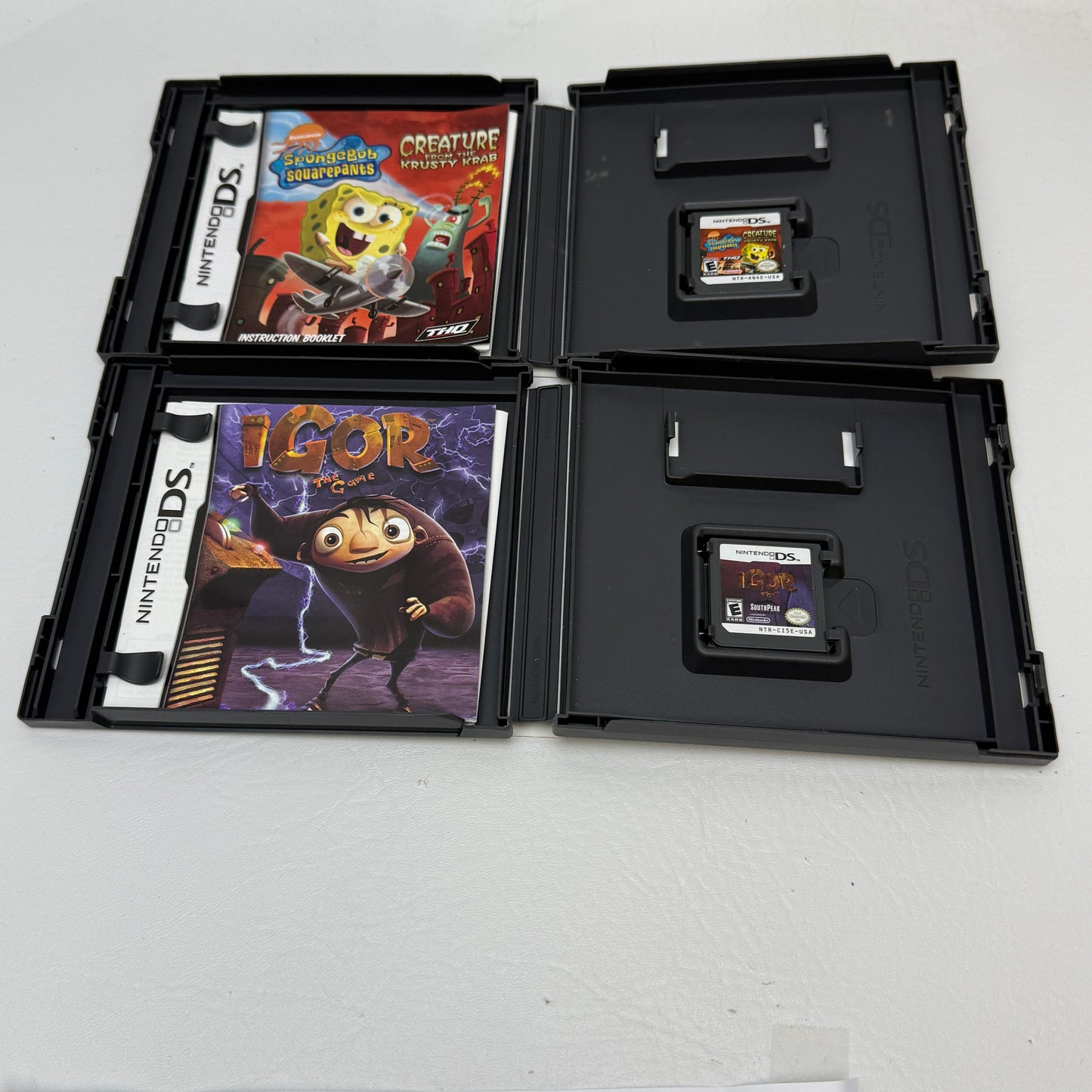 Lot of 2 Games Nintendo DS 