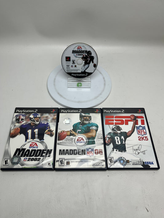 Lot of 4 Games Sony PlayStation 2 PS2 