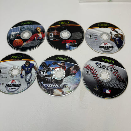 Lot of 6 Game Microsoft Xbox 
