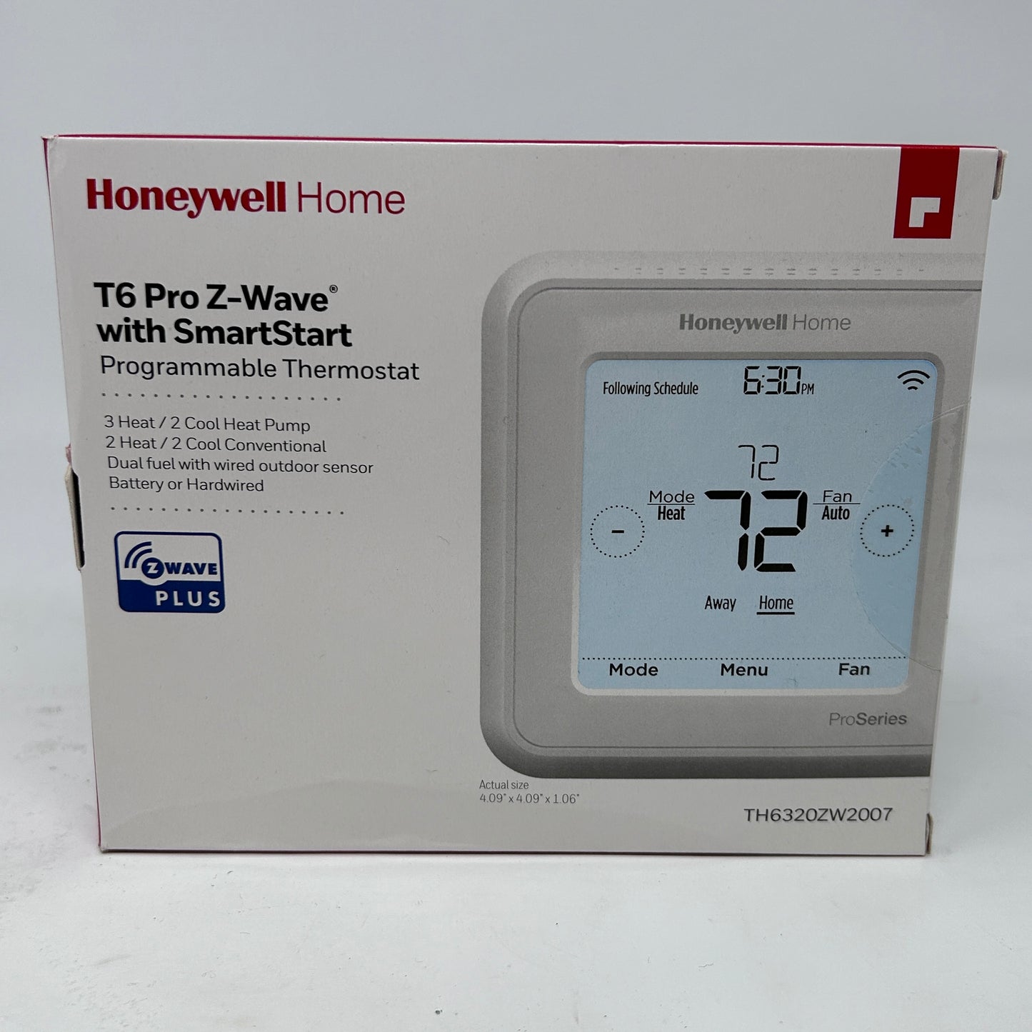 New Honeywell T6 Pro Programmable Thermostat  TH6320W2007