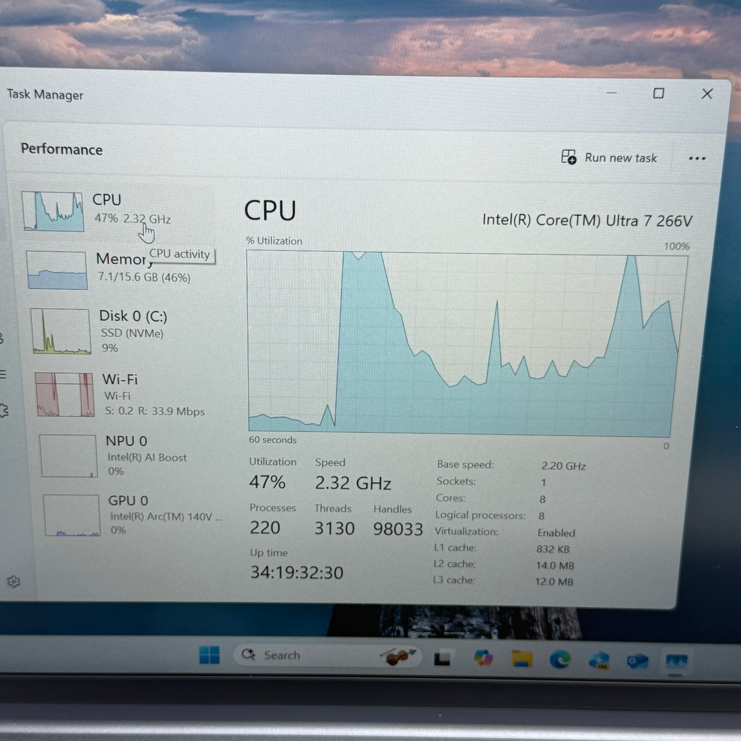 Dell 14 Premium PA14250 14" Core Ultra 7 266V 2.20GHz 8GB RAM 1TB SSD Intel Arc
