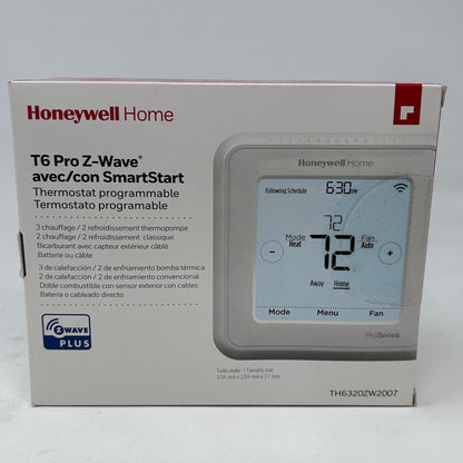 New Honeywell T6 Pro Programmable Thermostat  TH6320W2007