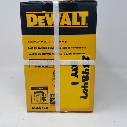 New Dewalt 12v - 20v Max Compact LED Task Light DCL077B