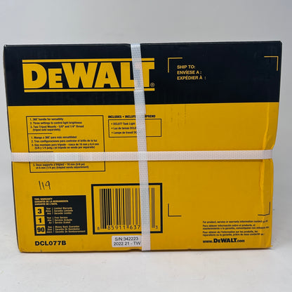 New Dewalt 12v - 20v Max Compact LED Task Light DCL077B