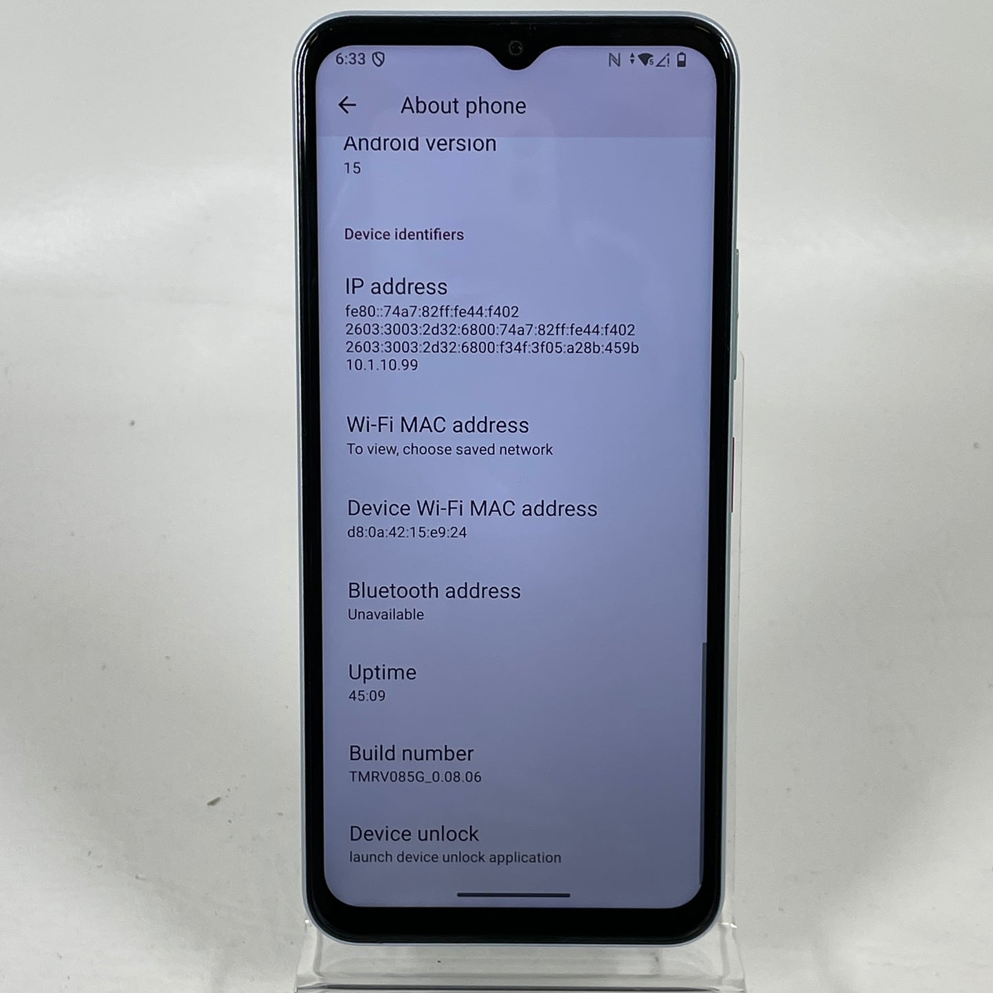 T-Mobile REVVL 8 128GB Light Blue 5G Smartphone 6.6" 50MP Android 120Hz