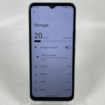 T-Mobile REVVL 8 128GB Light Blue 5G Smartphone 6.6" 50MP Android 120Hz