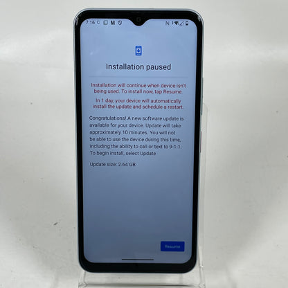 T-Mobile REVVL 8 128GB Light Blue 5G Smartphone 6.6" 50MP Android 120Hz