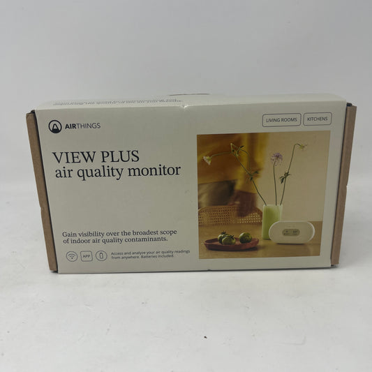  New Airthings View Plus 2960 Radon & Air Quality Monitor