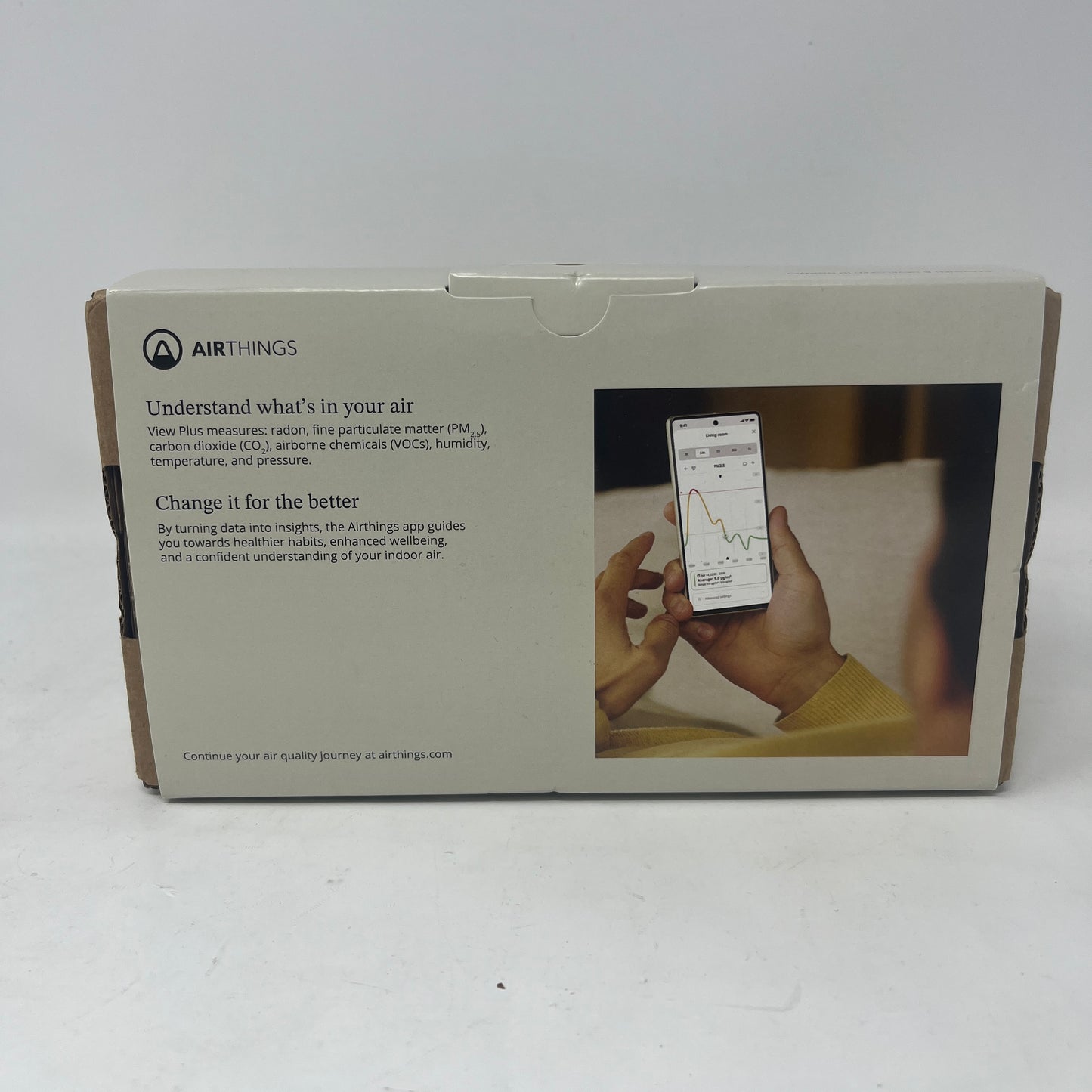  New Airthings View Plus 2960 Radon & Air Quality Monitor
