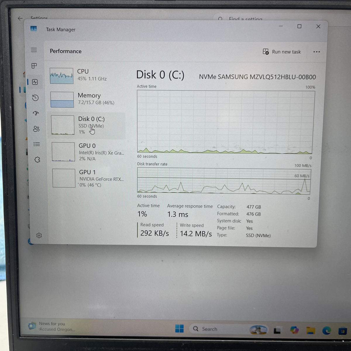 AsusTUF Dash F15 FX516PM 15.6" i7-11370H 3.3GHz 16GB RAM 512GB SSD GeForce RTX 