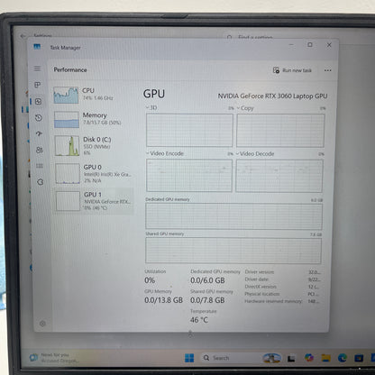 AsusTUF Dash F15 FX516PM 15.6" i7-11370H 3.3GHz 16GB RAM 512GB SSD GeForce RTX 
