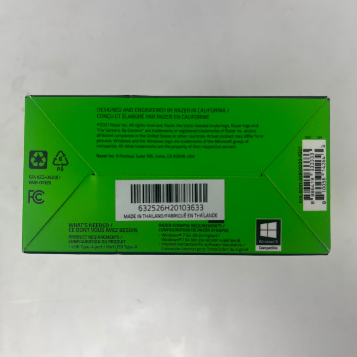 New Razer Deathadder Essential Gaming MouseRZ01-04630200-R3U1