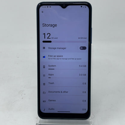 T-mobile Revvl 6 5G 64GB 4GB RAM   Android Smartphone Blue MAF025G