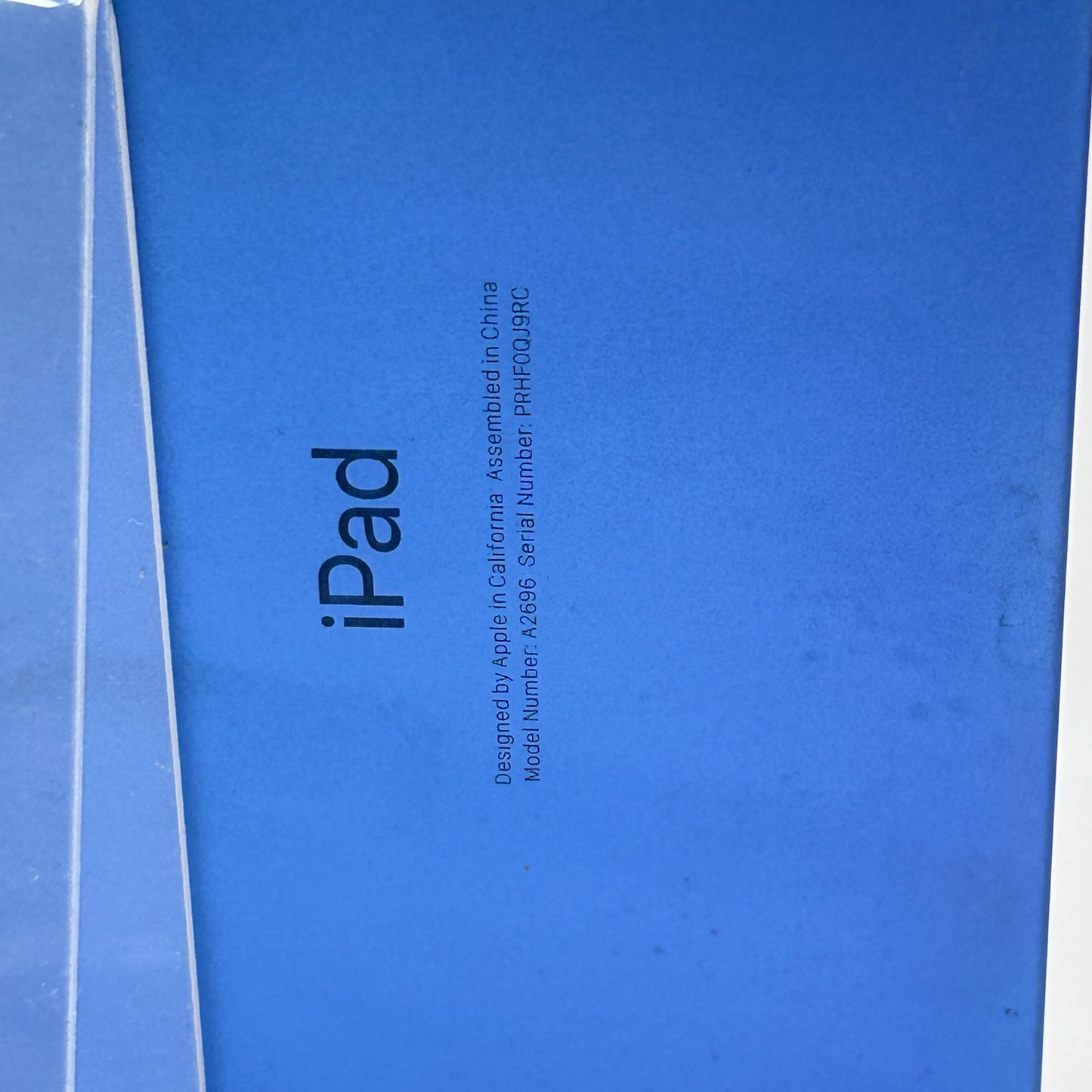 WiFi Only Apple iPad 10th Gen 64GB Blue MPQ13LL/A