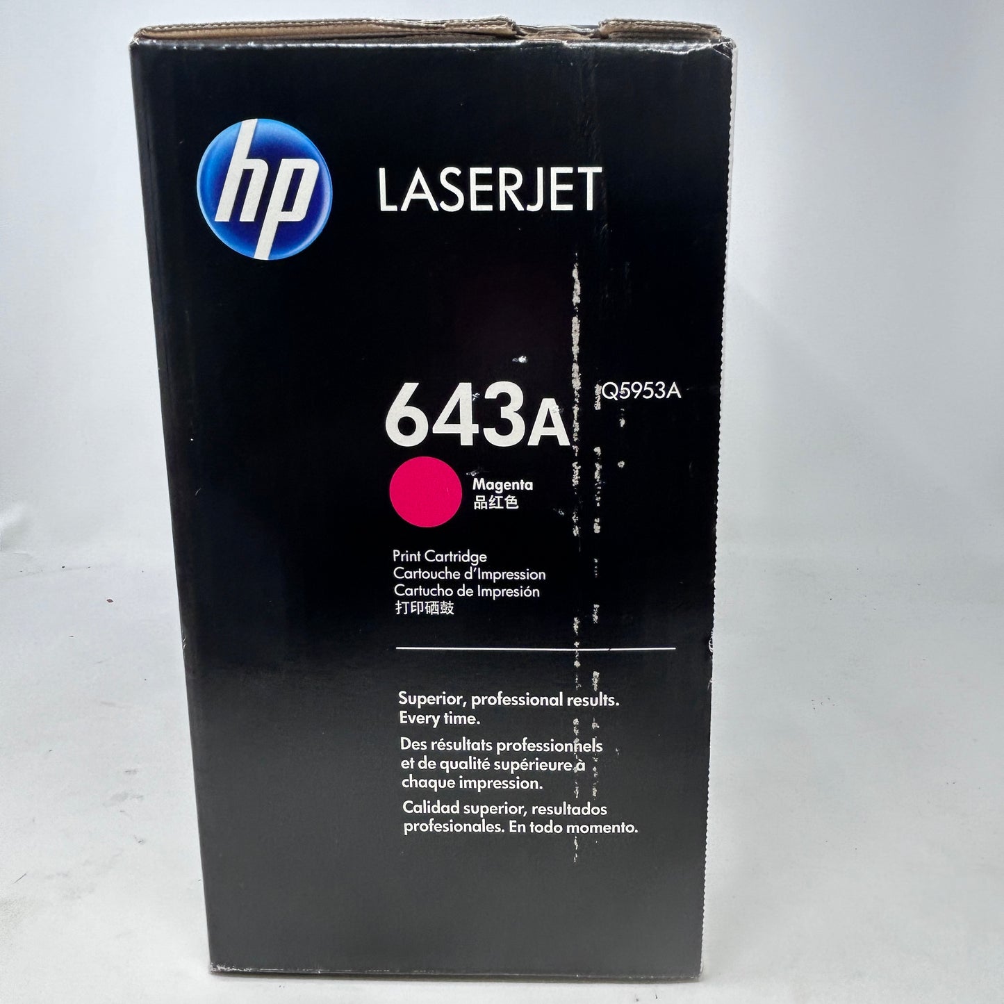 New Hp Laser Jet 643A Toner Cartridge Magenta Q5953A