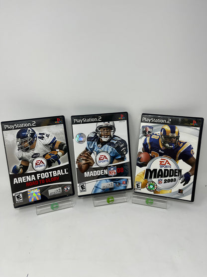 Lot of 3 Games Sony PlayStation 2 PS2 Games