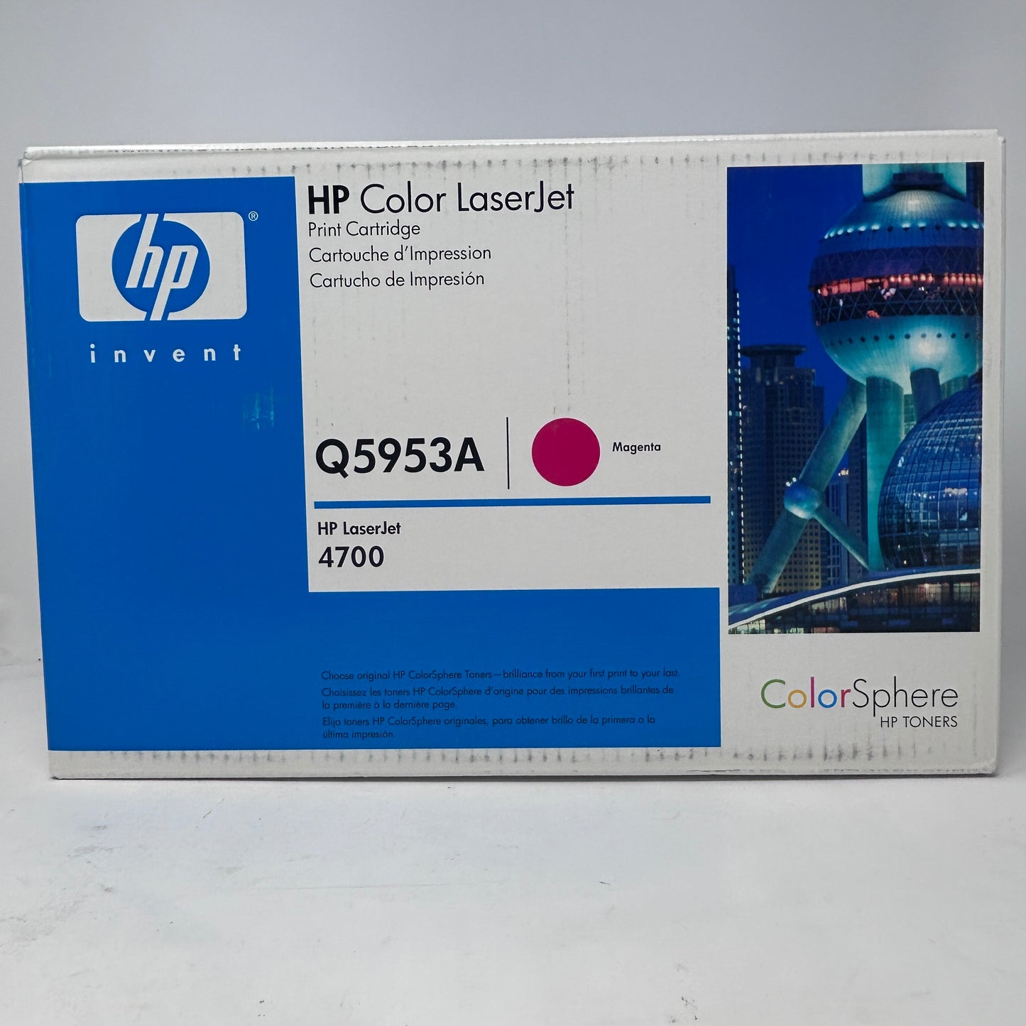 New Hp Color Laserjet Toner Magenta  Cartridge Q5953A