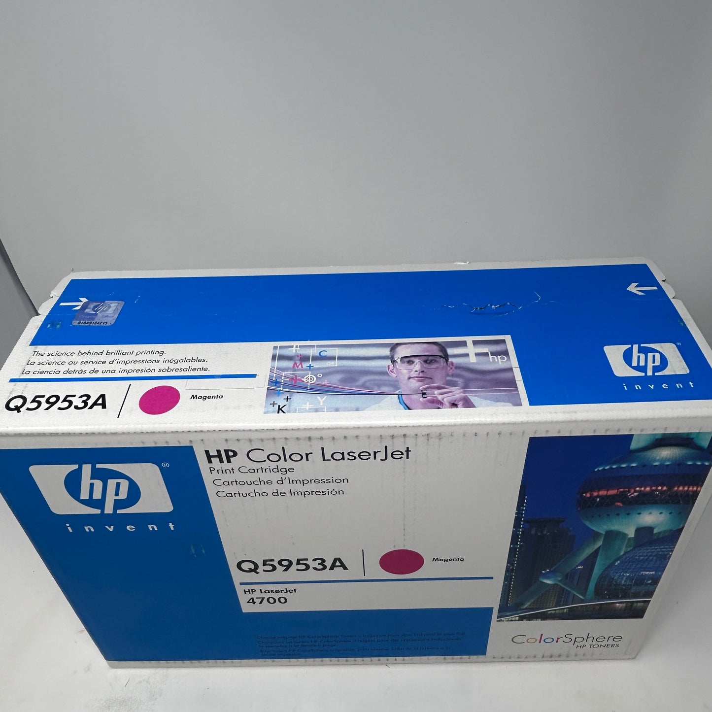 New Hp Color Laserjet Toner Magenta  Cartridge Q5953A