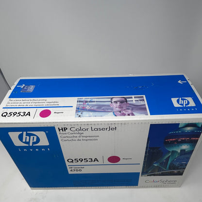 New Hp Color Laserjet Toner Magenta  Cartridge Q5953A