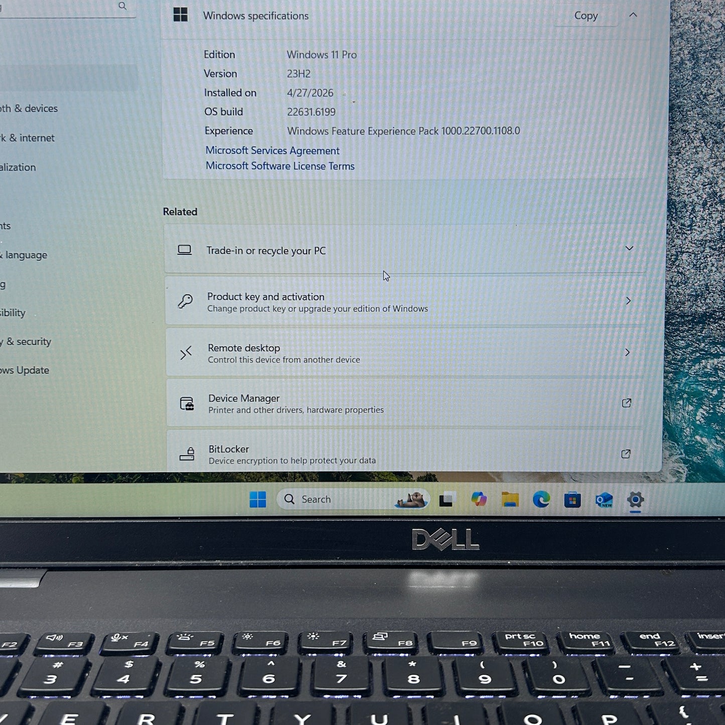 Dell Latitude 5501 15.6" i7-9850H 2.6GHz 32GB RAM 512GB SSD