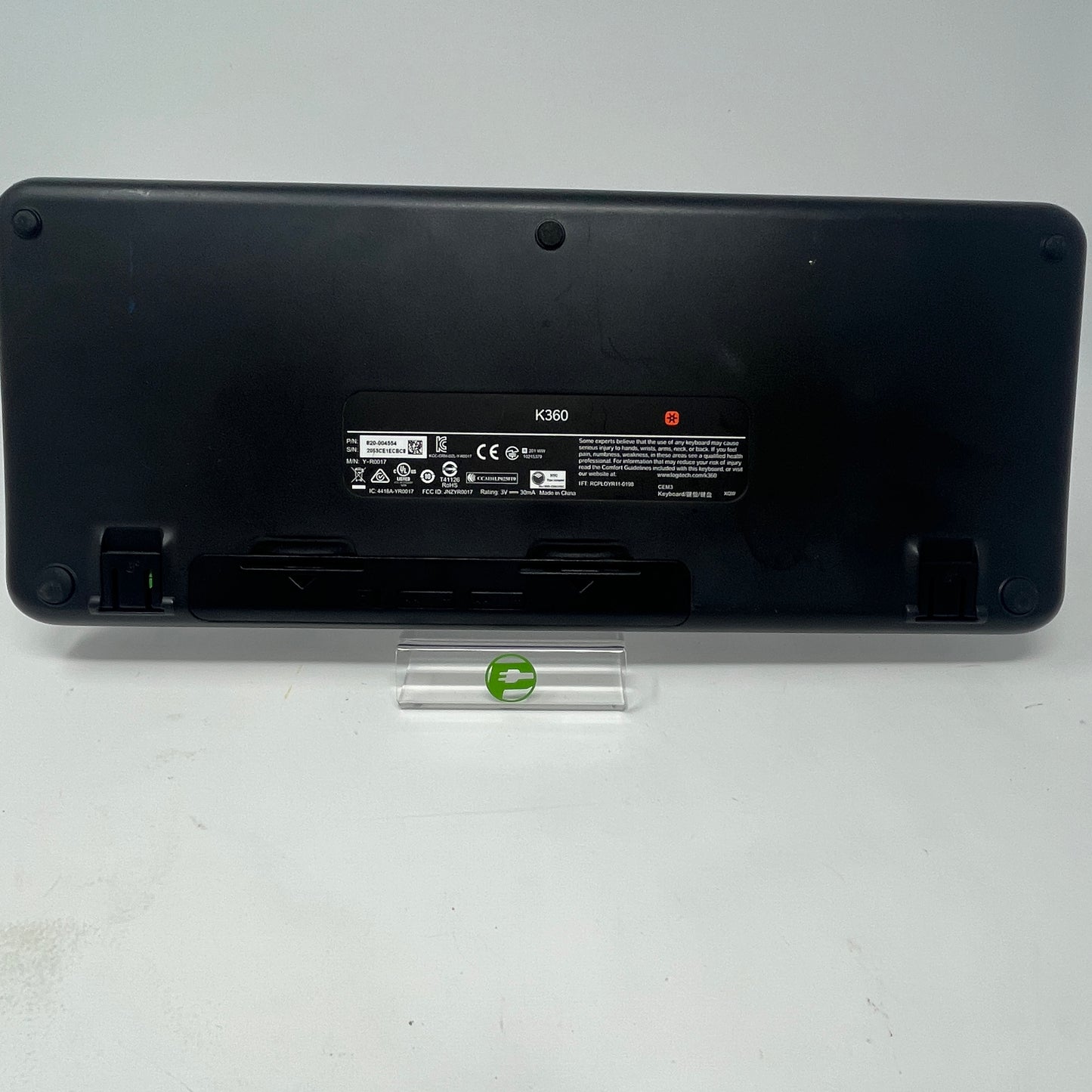 Logitech K360 Compact Wireless Keyboard Black 920-004088