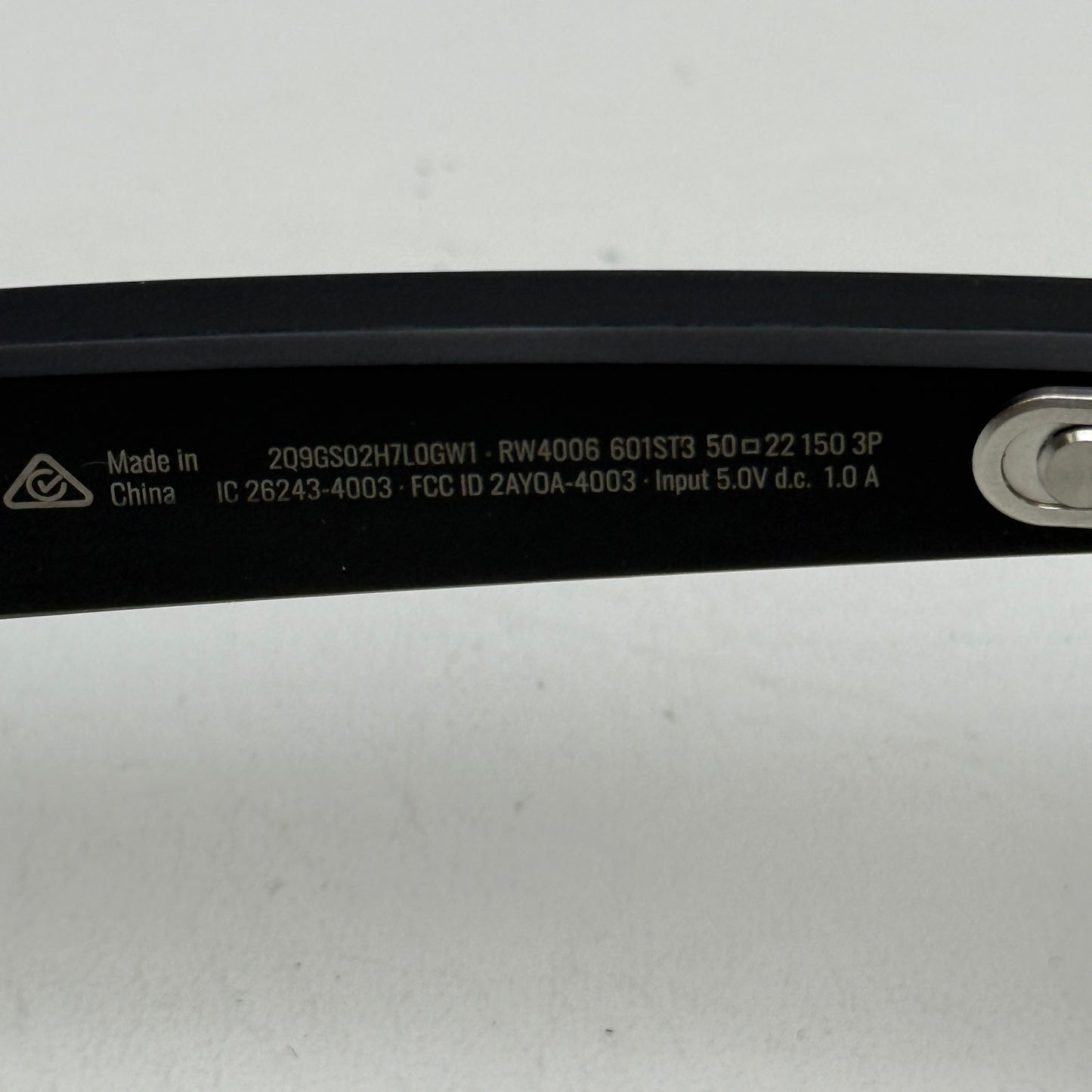 Meta Ray-Ban Wayfarer Smart Glasses RW4008