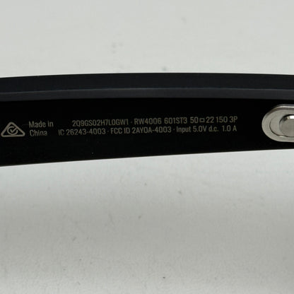 Meta Ray-Ban Wayfarer Smart Glasses RW4008