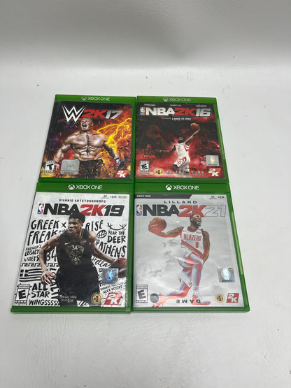 Lot of 4 Games Microsoft Xbox One 