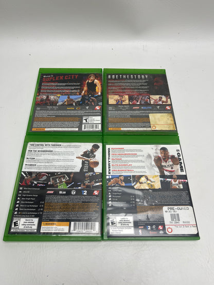 Lot of 4 Games Microsoft Xbox One 