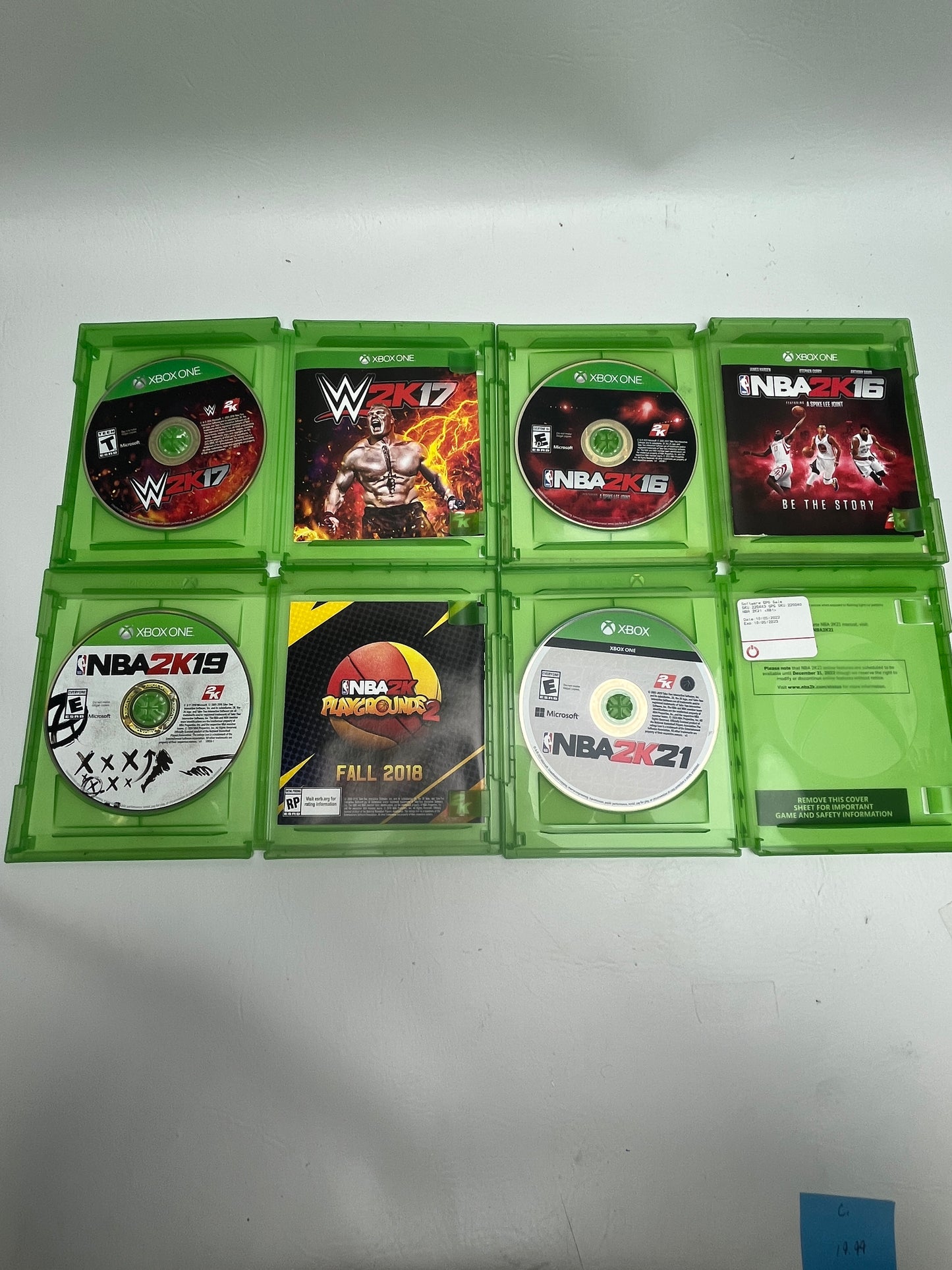 Lot of 4 Games Microsoft Xbox One 