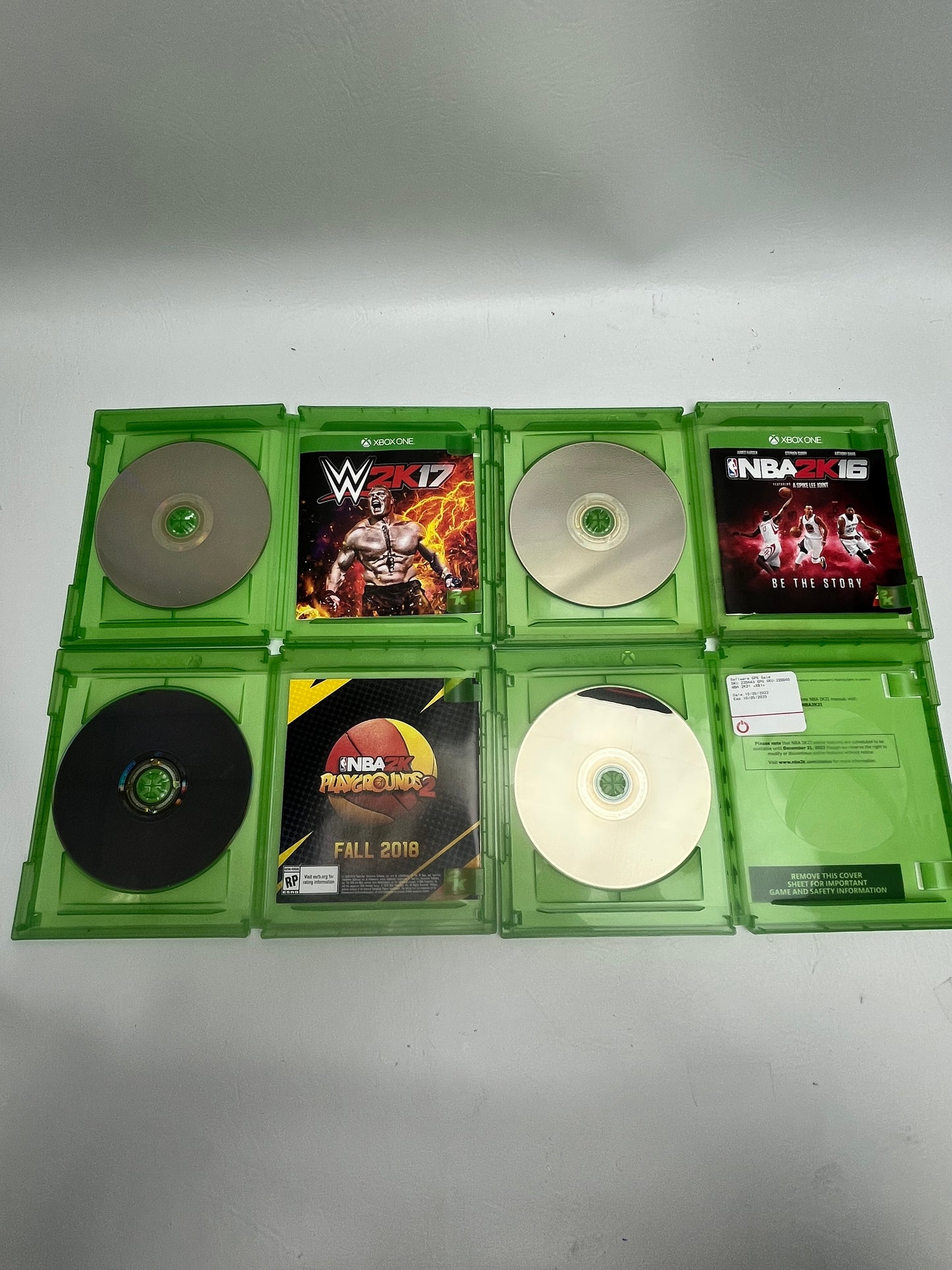 Lot of 4 Games Microsoft Xbox One 