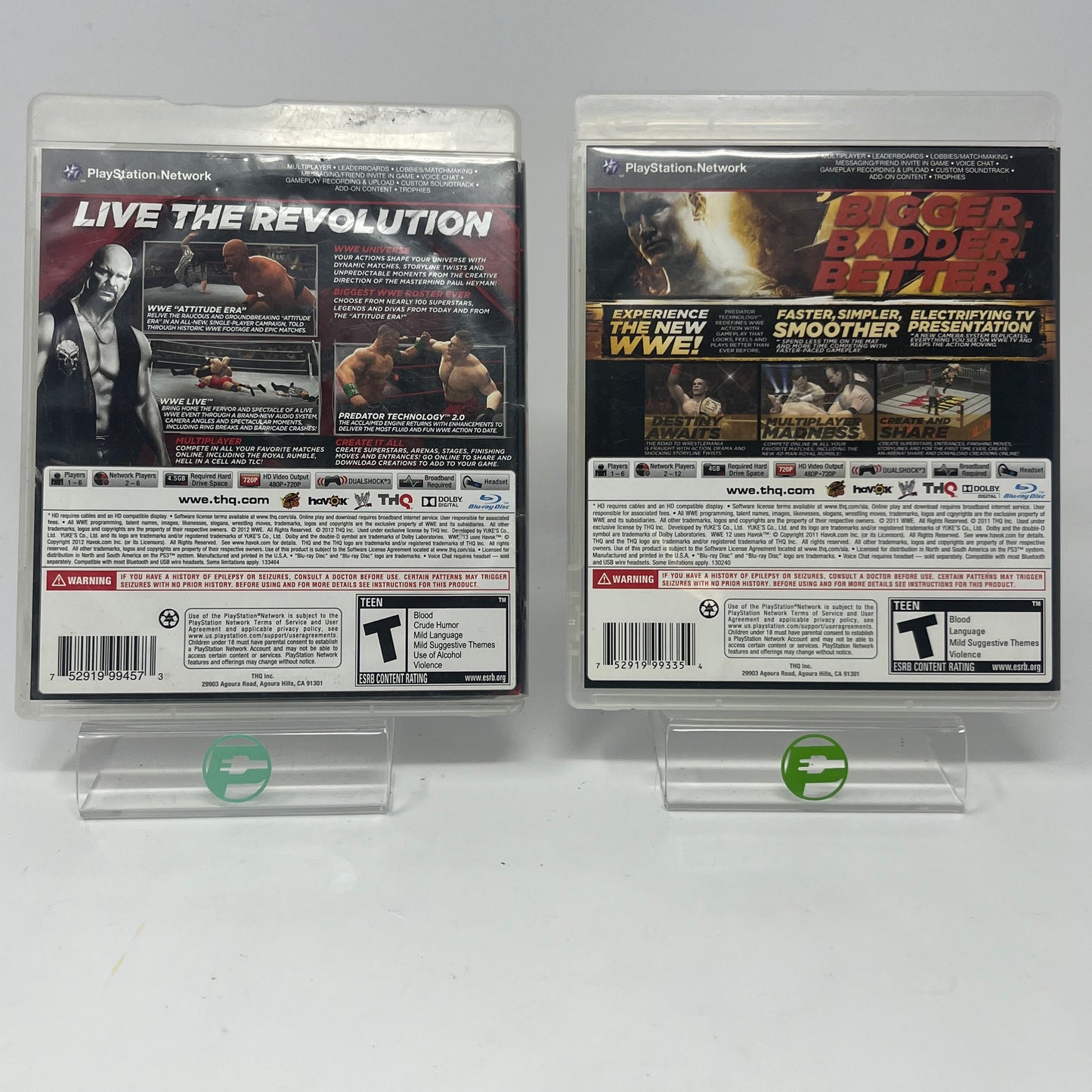 Lot of 2 Sony PlayStation 3 PS3 Games