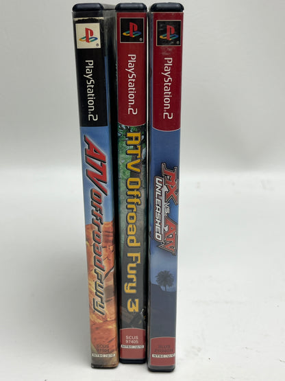 Lot of 3 Games Sony PlayStation 2 PS2 