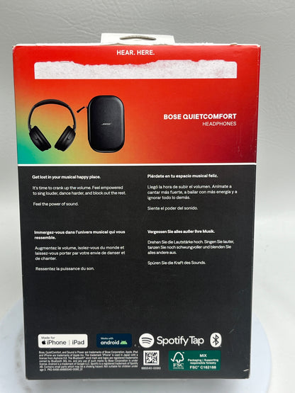 Bose QuietComfort Wireless Over-Ear Headphones Black