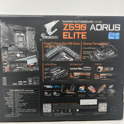 Gigabyte Z590 Aorus Elite LGA 1200 ATX Intel DDR4 Motherboard