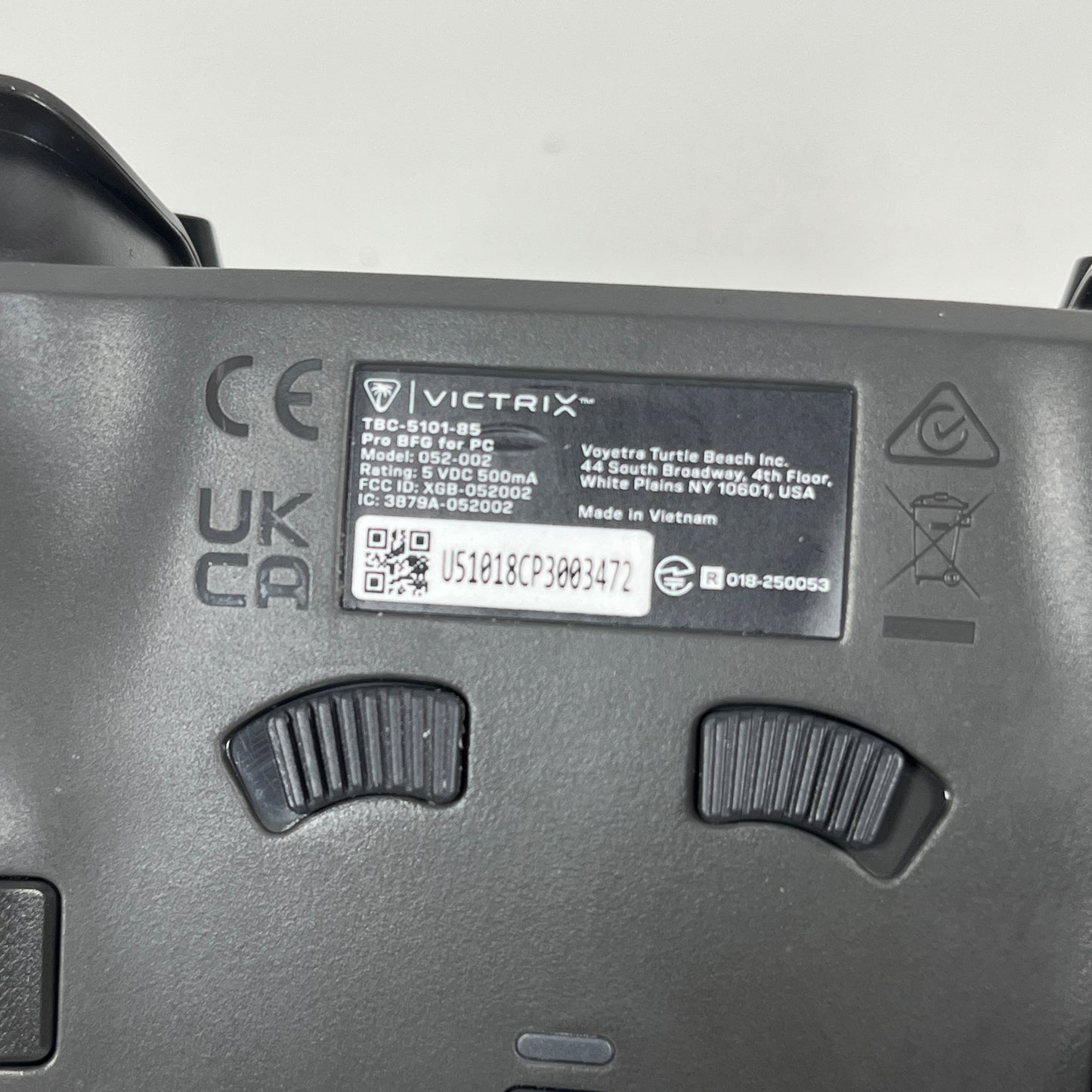 Sony Victrix Pro BFG Wireless Modular Controller Black PS5 PS4 PC 052-002-BK