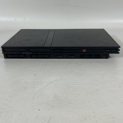 Sony PlayStation 2 Slim PS2 Black Console Gaming System SCPH-75001