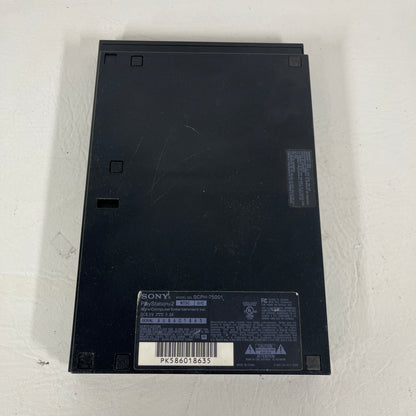 Sony PlayStation 2 Slim PS2 Black Console Gaming System SCPH-75001