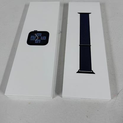 New GPS Only Apple Watch SE 2nd Gen 40MM Midnight Aluminum Ink Sport Loop MXEA3LL/A