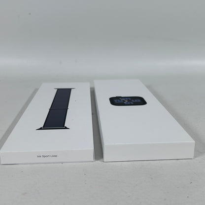New GPS Only Apple Watch SE 2nd Gen 40MM Midnight Aluminum Ink Sport Loop MXEA3LL/A