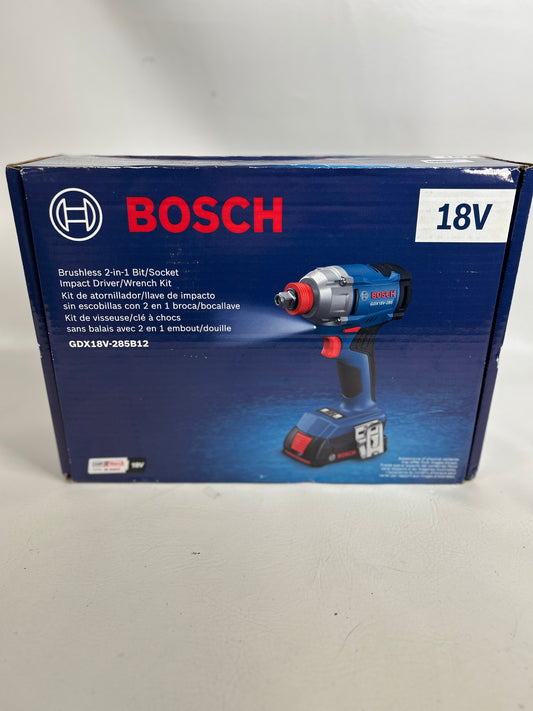 New Bosch 06019N2112 18V GDX18V-285B12-RT